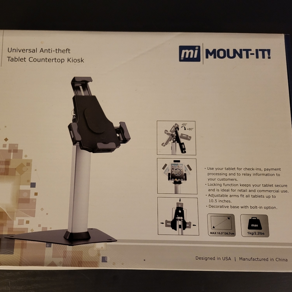 Mount It iPad table mount